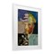 Stupell Industries Collaged Van Gogh Portraits Framed Print Under Glass, design by Masters Redux